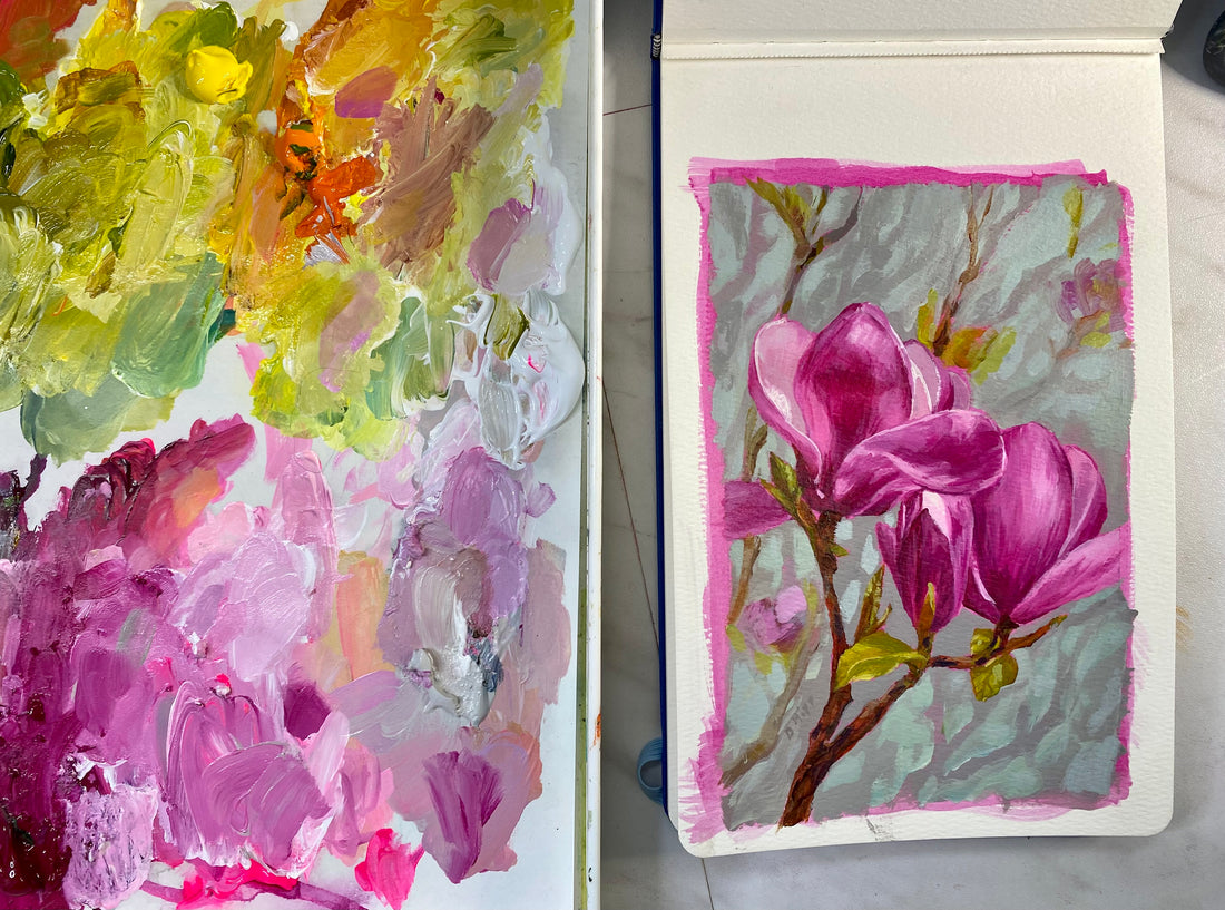 Five Tips for Beginning Acrylic Painters