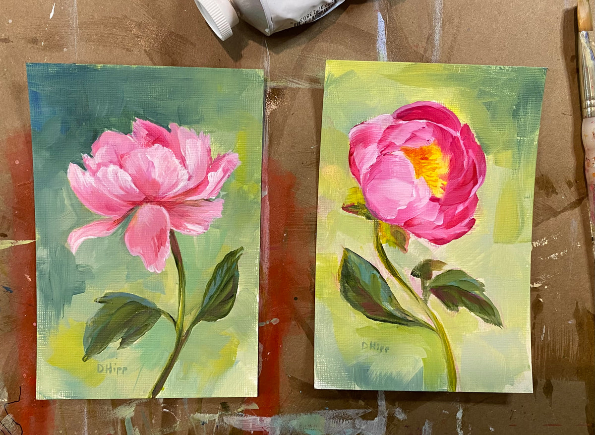 Changing Mediums and Styles The Canvas Garden Studio