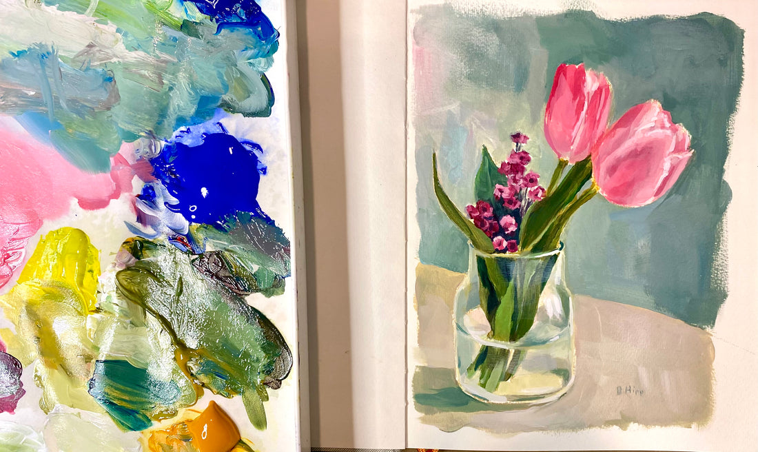 Acrylics Drying Too Quickly? Here's Some Solutions: