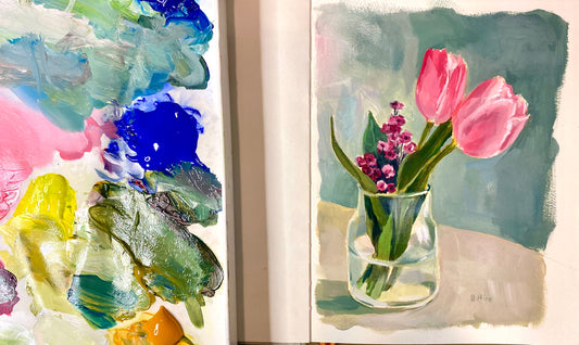 Acrylics Drying Too Quickly? Here's Some Solutions: