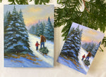 Family Traditions Christmas Cards - Set of 6 with Envelopes