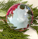 Poinsettia Christmas Ornament - Sweet Pinks