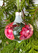 Poinsettia Christmas Ornament - Festive Bouquet