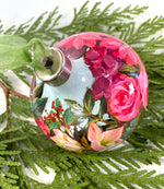 Poinsettia Christmas Ornament - Festive Bouquet
