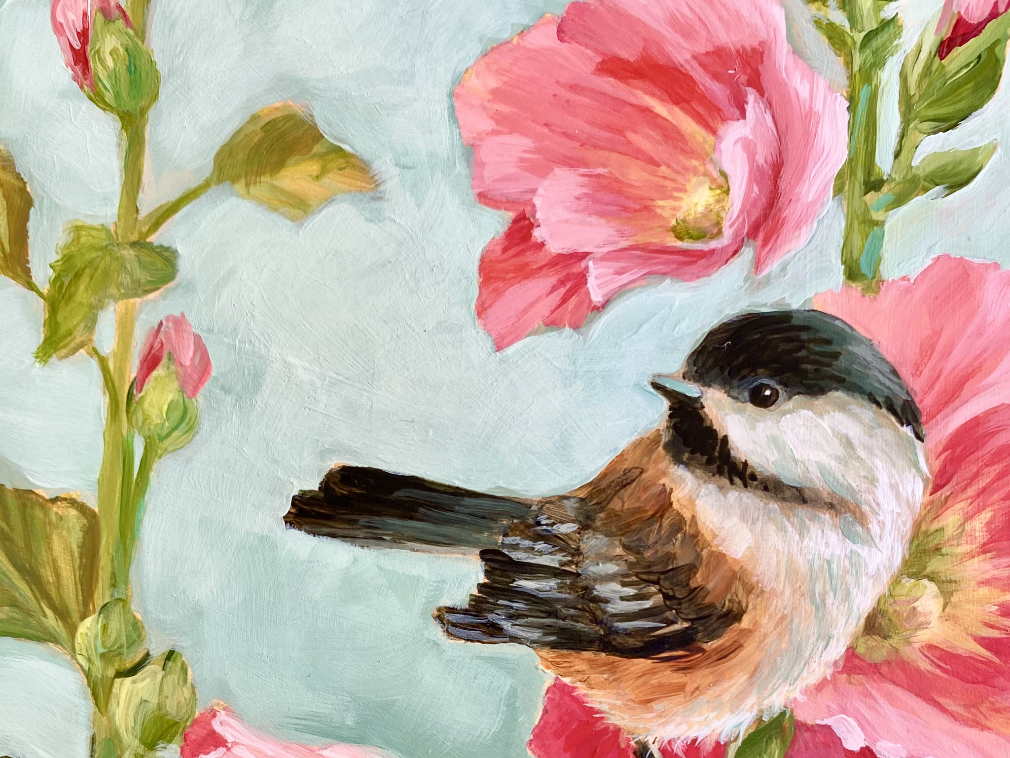 The Canvas Garden Studio | acrylic floral paintings