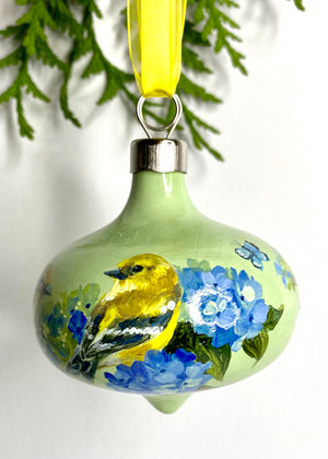 American Goldfinch 3 Ornament 2023
