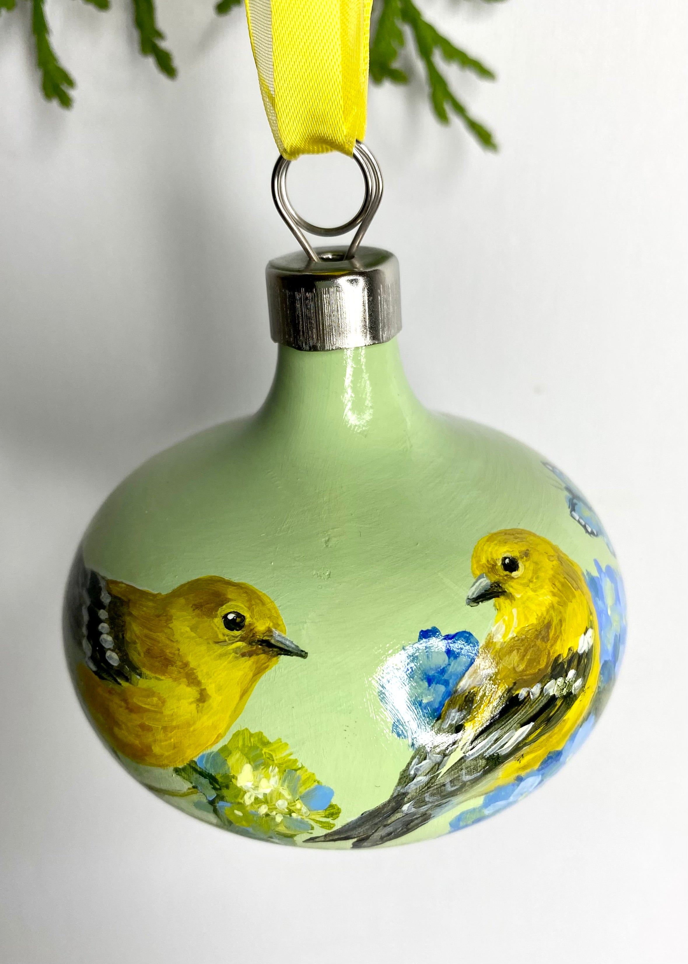American Goldfinch 4 Ornament 2023