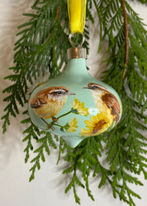 Carolina Wrens 1 Ornament 2023