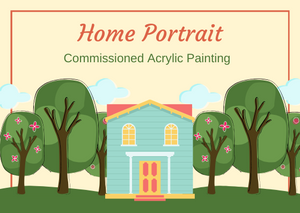 Home Portrait Commission